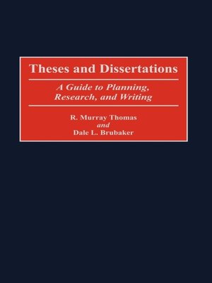 cover image of Theses and Dissertations